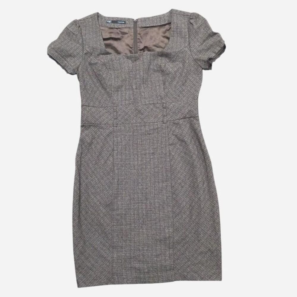 Maurices Women's Grey and Brown Dress